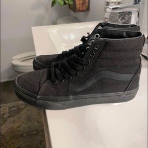 Black Vans M:6.5/W8